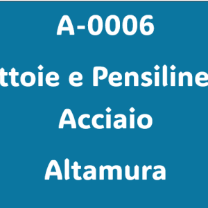 Richiesta A-0006 - Tettoie e Pensiline - Altamura