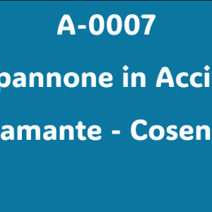 Richiesta A-007 - Capannone - Diamante - Cosenza
