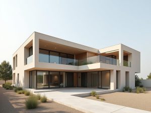 L'immagine mostra una vista aerea di un campus universitario. Si possono vedere diversi edifici dell'università in mezzo a spazi erbosi, sentieri pedonali e alberi. Gli edifici sembrano essere costruiti in stile architettonico moderno. Una parte significativa dell'area è coperta da verde, il che suggerisce che il campus abbia ampie aree all'ap