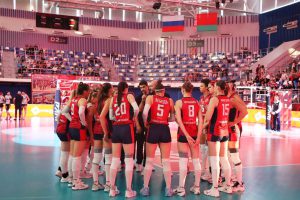 "La competizione sportiva: il Torneo del Governatore di pallavolo nell'oblast di Tula, Russia"