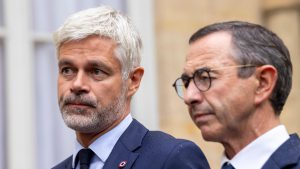 "Laurent Wauquiez apre alla possibilità di un governo socialista: reazioni contrastanti all'interno dei Les Républicains"