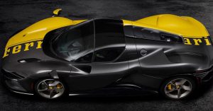 "La Ferrari Daytona SP3: un'auto unica, un record di vendita e un gesto di beneficenza"