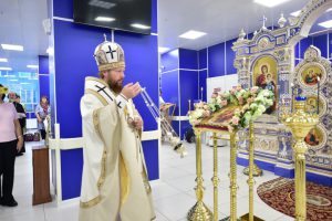 "La consacrazione della chiesa dell'ospedale regionale di Vologda: un momento di spiritualità e conforto per la comunità"