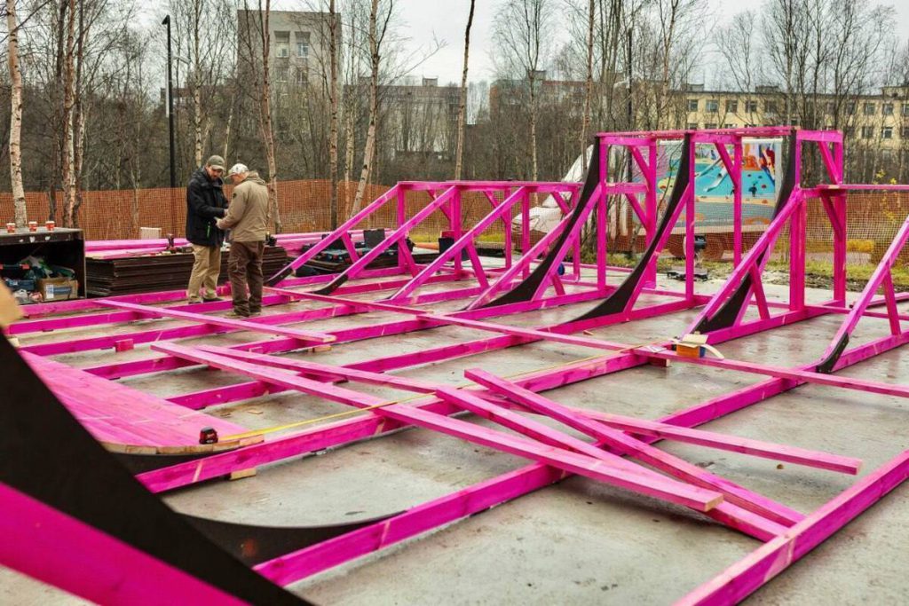 В парке «Чистый ручей» установят новую рампу для катания