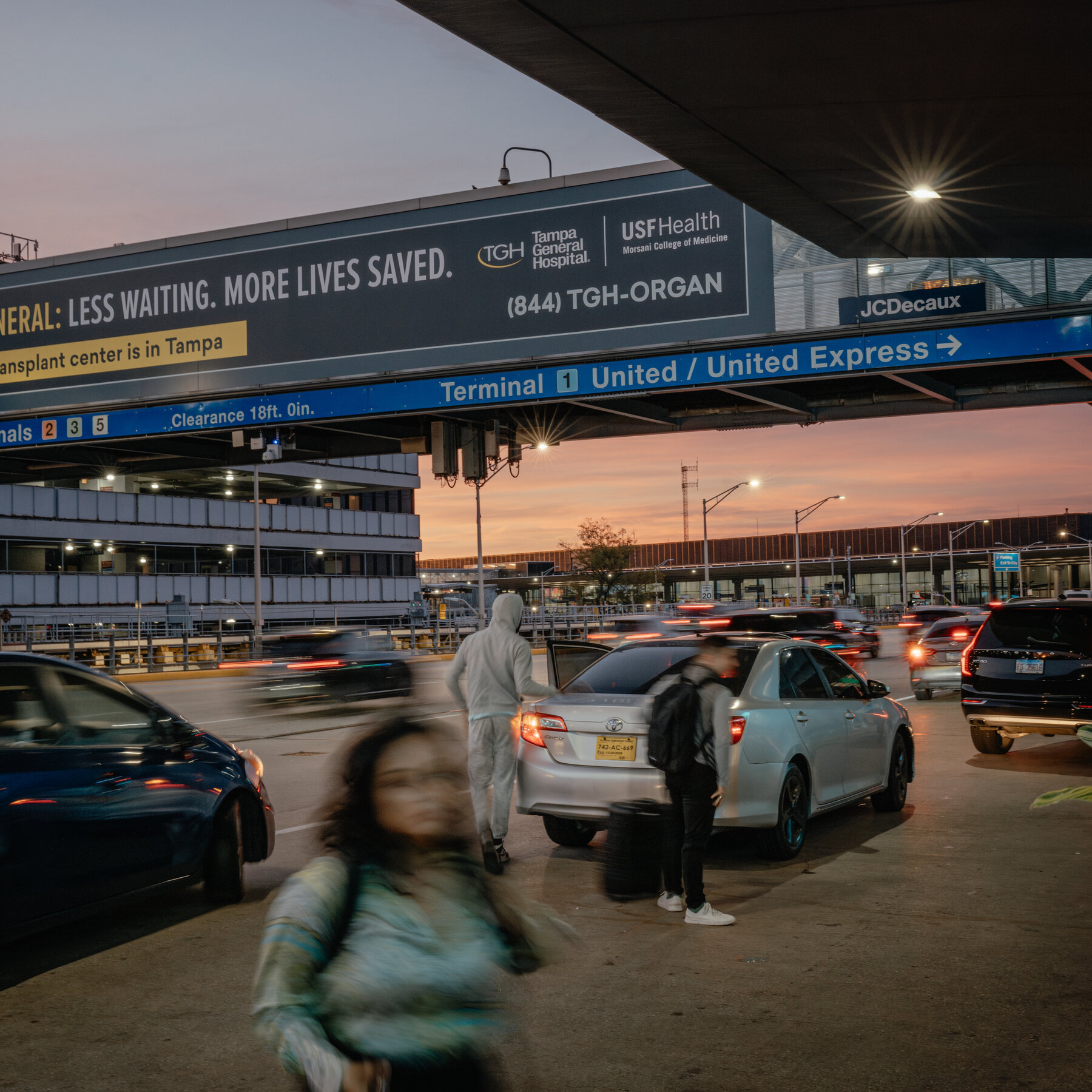 U.S. airports report few delays as the shutdown begins.