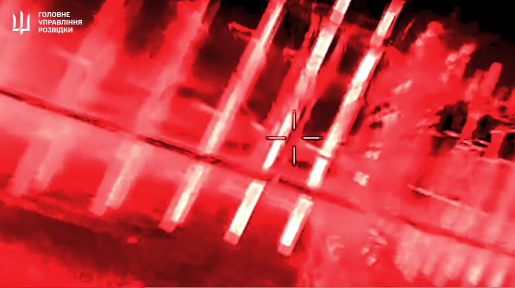 Two Russian radar stations and Buk air defence system destroyed in Ukrainian intelligence operation – video