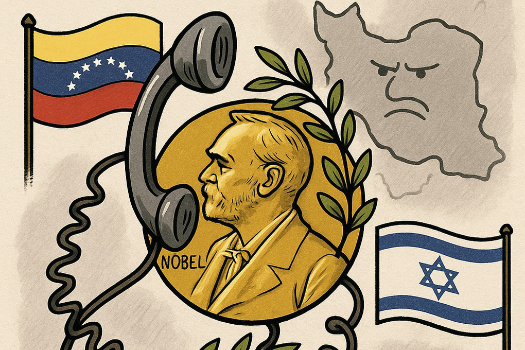 Мачадо «отработала» недоставшуюся Трампу Нобелевскую премию