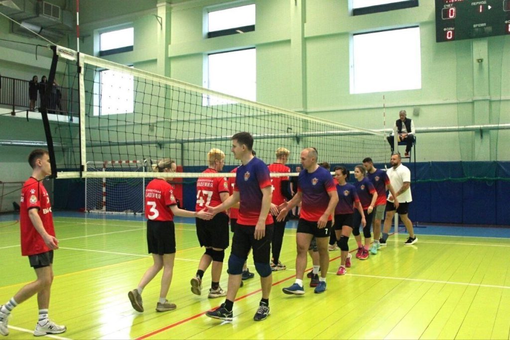 День таможенника в Выборге отметили турниром по волейболу
