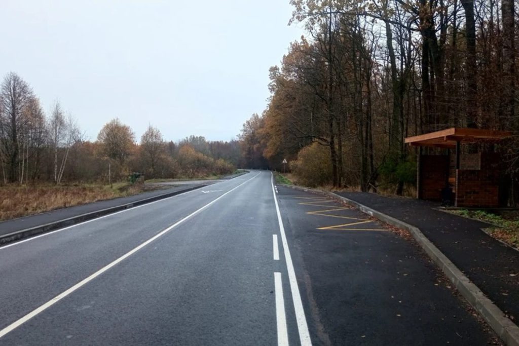 Закончился ремонт 11 дорог в Калининградской области