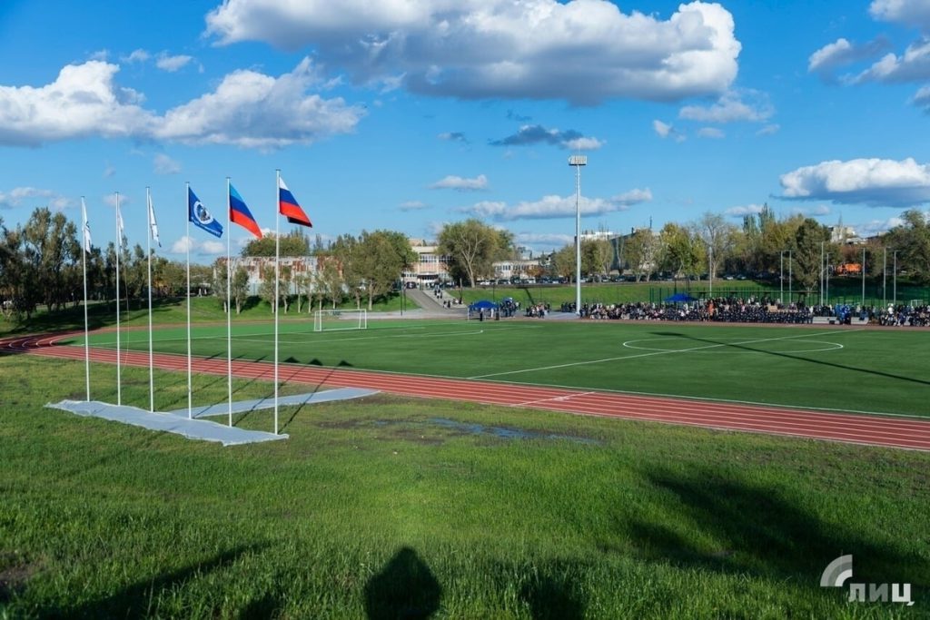 Вход на восстановленный стадион Луганского госуниверситета имени Даля будет свободный