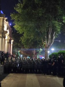 Donne manifestanti in Georgia vittime di violenza e intimidazioni da parte della polizia durante le proteste anti-governative