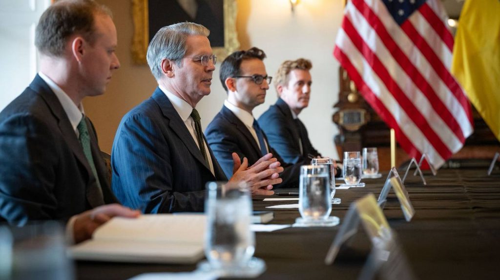 US Treasury secretary says Washington is ready to step up pressure on Russia together with G7