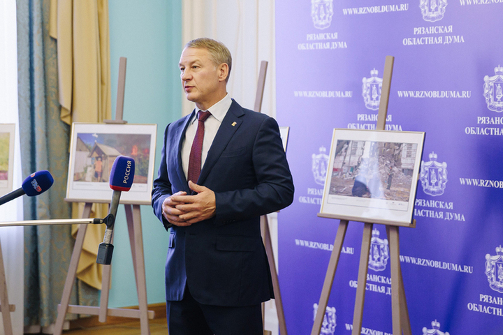 Фотовыставка о преступлениях украинского режима открылась в Рязани