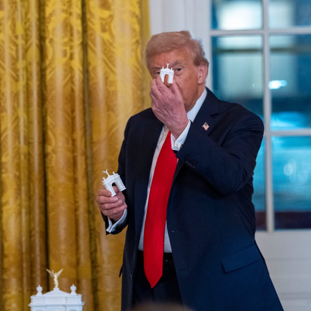 Trump Unveils Plans for Triumphal Arch in D.C. to Celebrate Nation’s 250th Anniversary