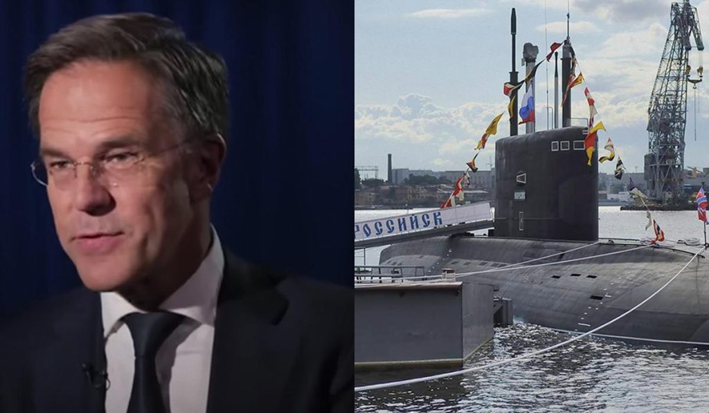 &quot;Охотится на механика&quot;: Рютте высмеял подводную лодку России, которая сломалась вблизи Франции