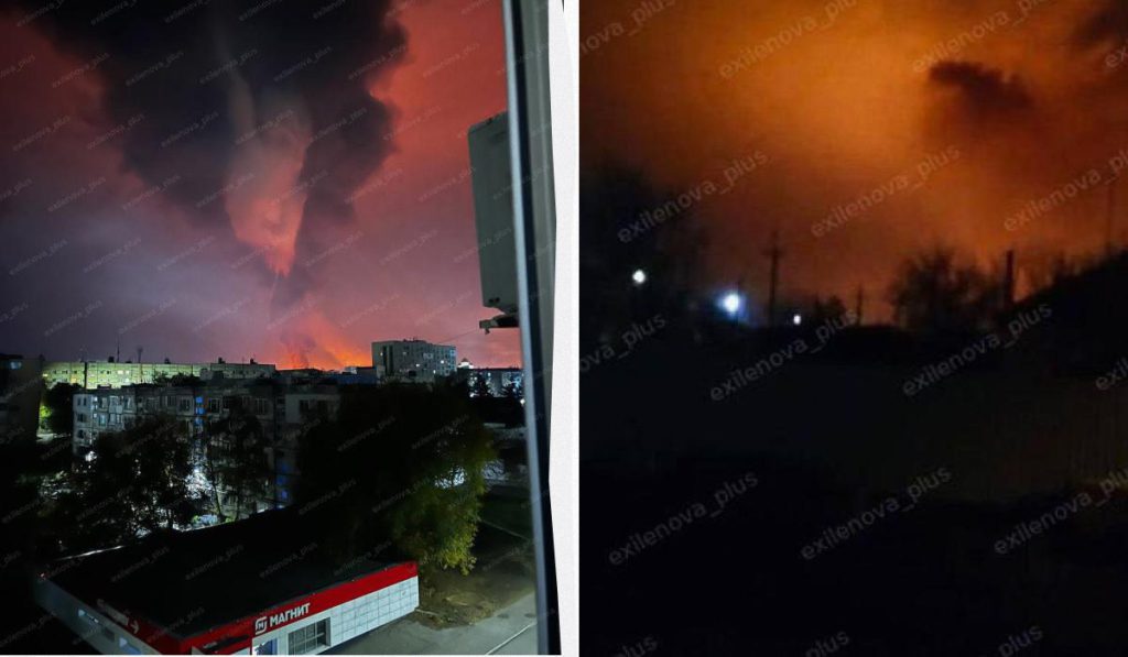 Пожар и взрывы: дроны атаковали два важнейших нефтегазовых завода РФ