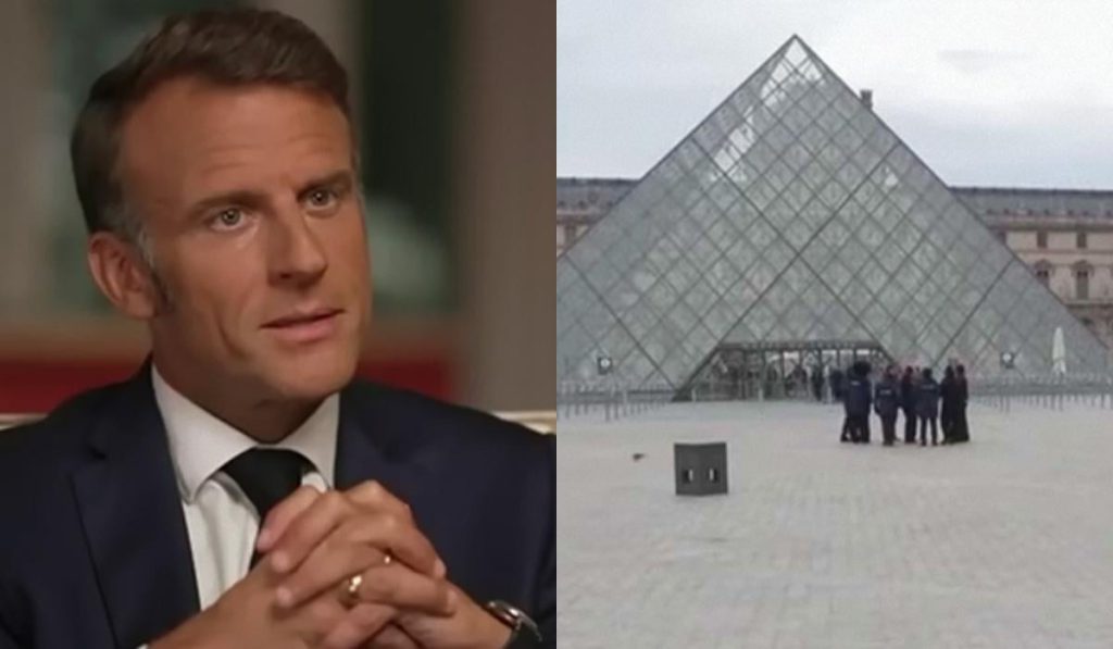 &quot;Нападение на историческое наследие&quot;: Макрон прокомментировал ограбление Лувра