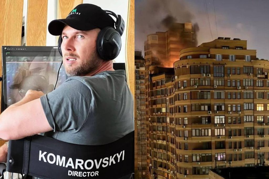 Дом известного украинского режиссера пострадал во время атаки россиян по Киеву