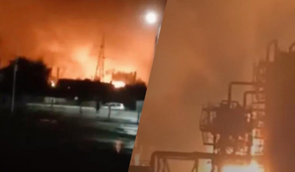 Силы обороны нанесли удар по НПЗ &quot;Рязанский&quot; - крупнейшему в центральной части России