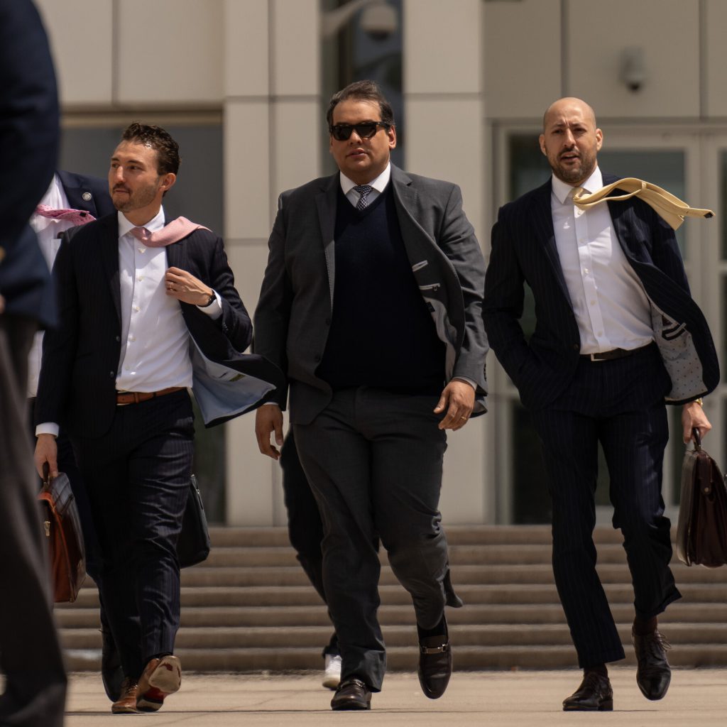 Trump Says He Is Commuting George Santos’s Fraud Sentence