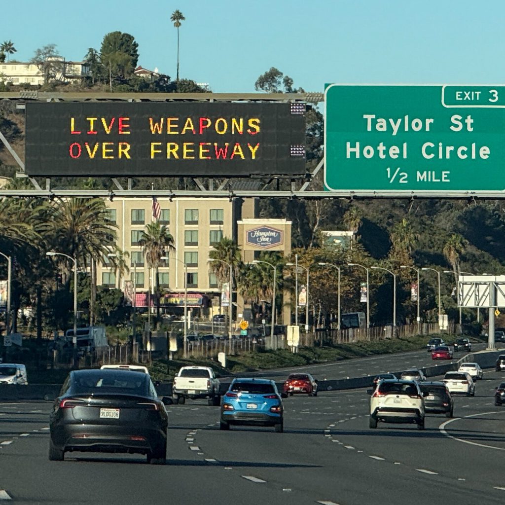 Shell Detonated Over Interstate 5 During Marines Event, California Officials Say