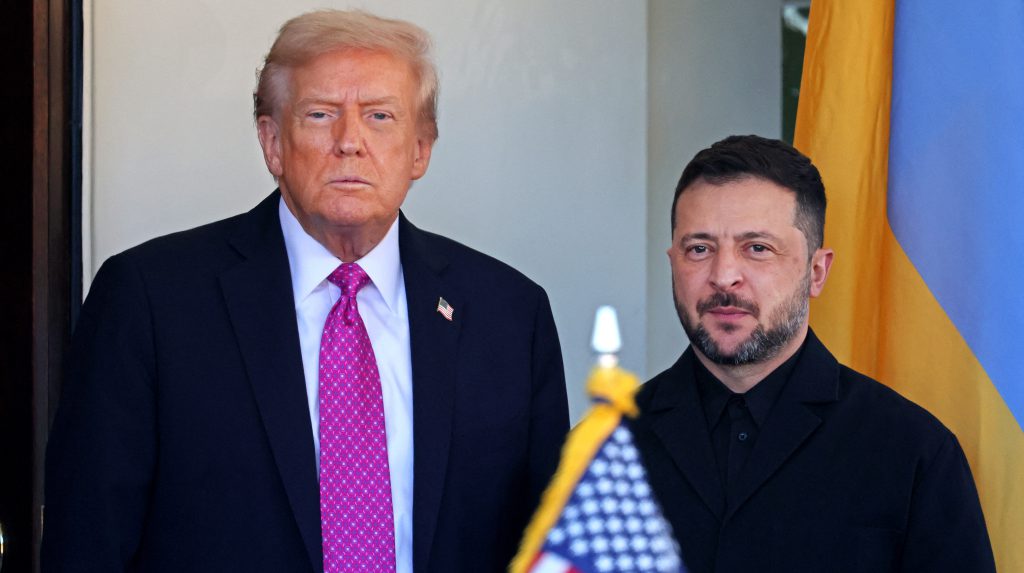 Zelenskyy leaves White House after meeting with Trump, Reuters reports