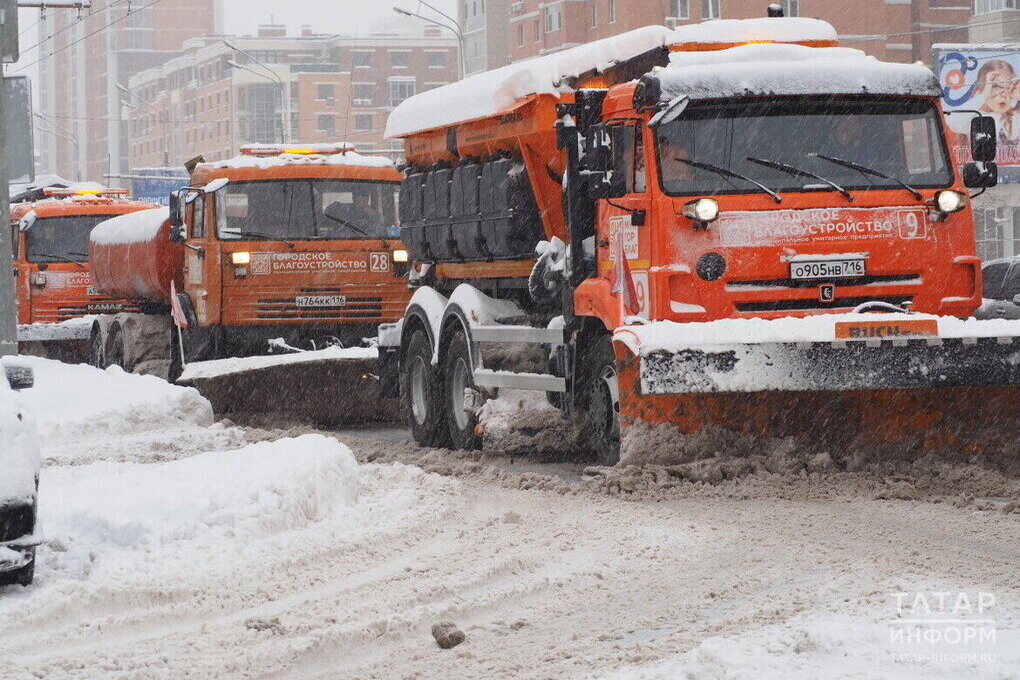 Завтра в Казани стартует сезон зимней уборки улиц