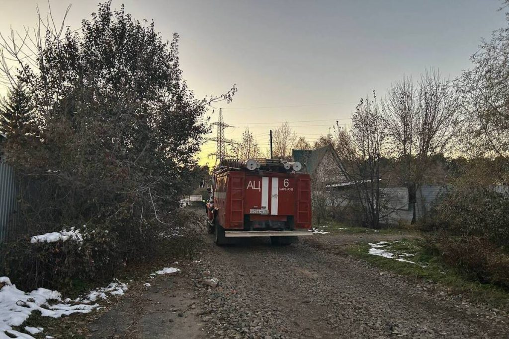 В полях двух районов Алтайского края за сутки сгорели два комбайна
