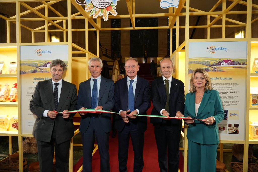 Mulino Bianco festeggia 50 anni di storia con una mostra al Ministero del Made in Italy