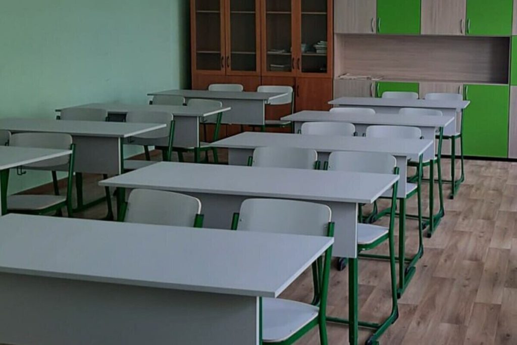 В Калужской области завершают ремонт Детчинской школы