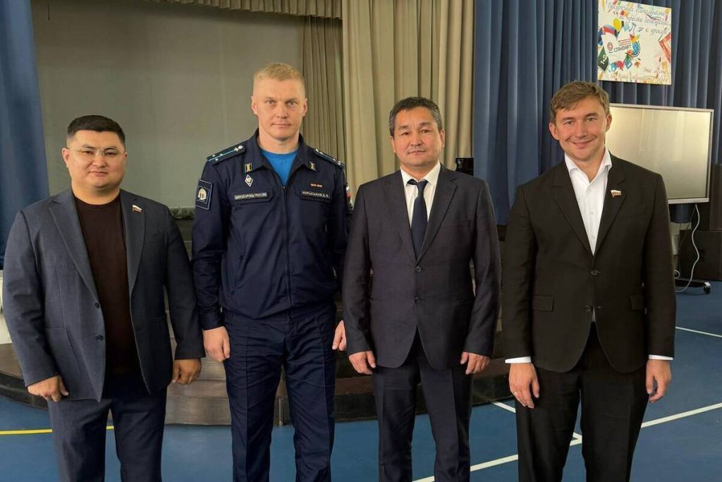 Финалист проекта «Герои 08» поделился опытом с будущими офицерами в Ставрополе