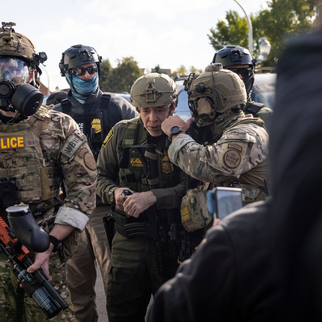 Tensions Mount as Agents, Including Gregory Bovino, Clash With Chicagoans