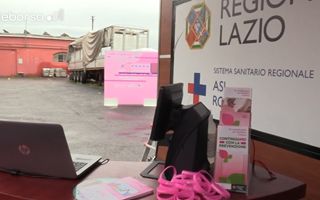 FrecciaRosa 2025 a Scalo San Lorenzo: Una Tappa per la Salute e la Prevenzione nella Comunità Laziale