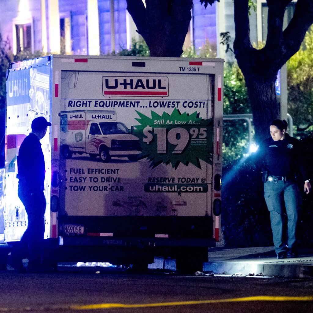 2 People Shot at Protest Site Outside Coast Guard Base in California