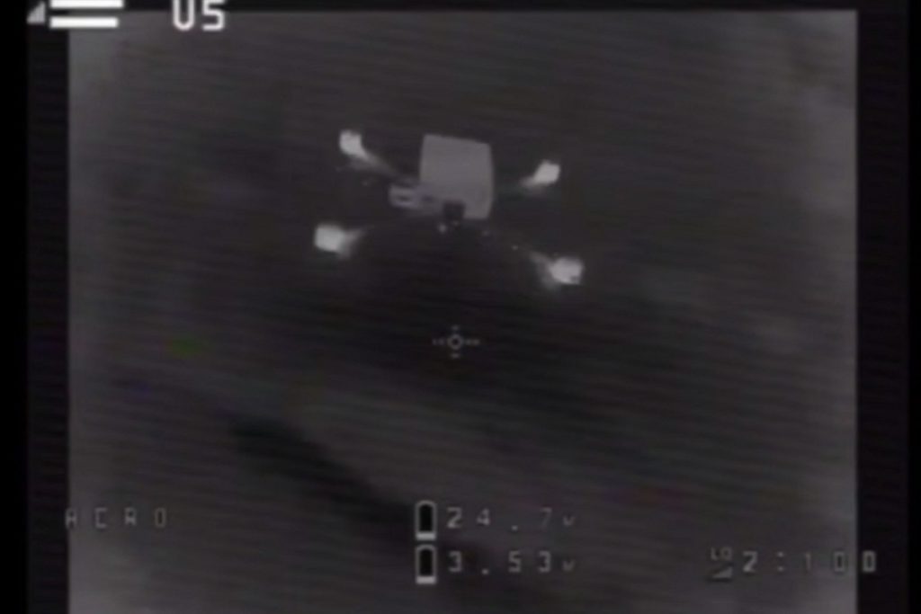 Оператор беспилотников из Калмыкии показал свою работу