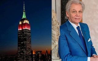 L&#039;Empire State Building si tinge di tricolore per celebrare il Columbus Day e unire le generazioni italiane a New York