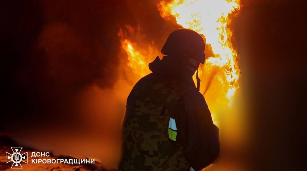 Russians strike critical infrastructure in Kirovohrad Oblast, leaving 19 settlements without power