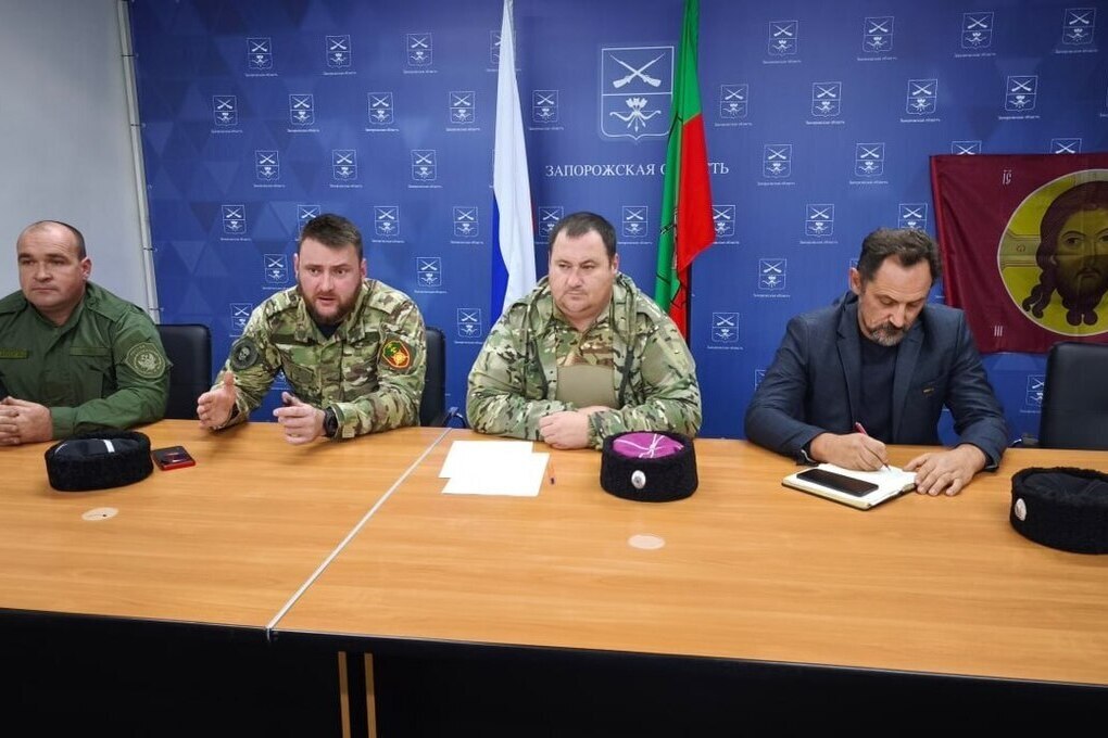 В Мелитополе состоялась встреча атаманов запорожского казачества