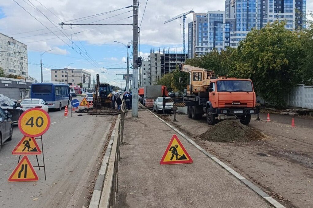 В Краснодаре ремонт дороги на Красных Партизан завершат в течение недели