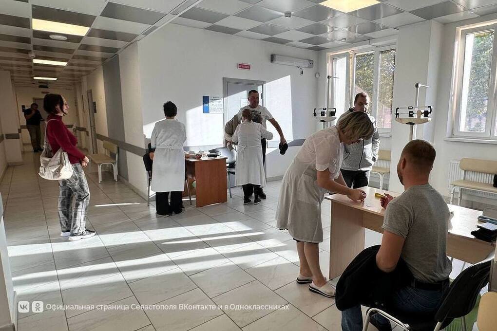 В севастопольской поликлинике провели диспансеризацию для ветеранов СВО