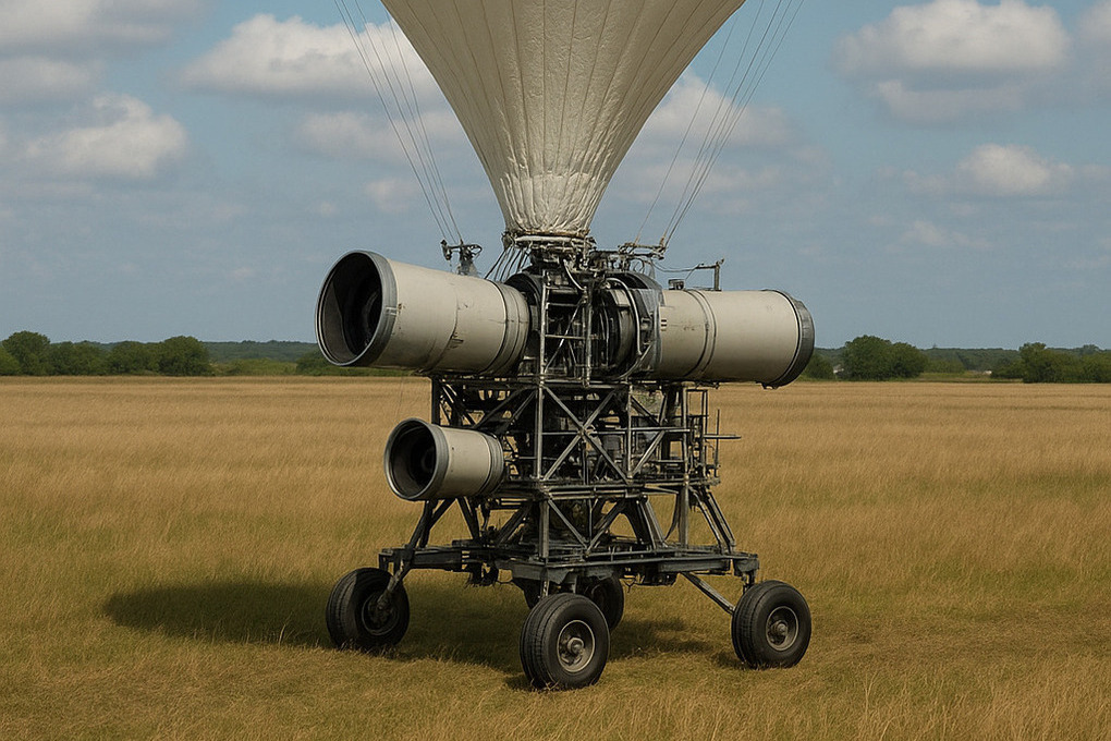 Странный аппарат размером с автомобиль приземлился на поле у фермера