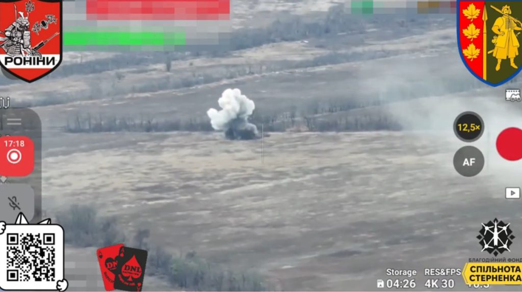 Ukrainian forces repel Russian mechanised assault on Orikhiv front – video