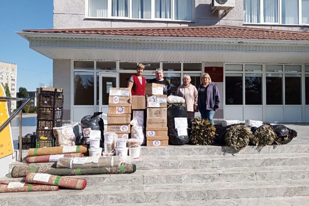 Изобильненский округ Ставрополья передал на фронт очередную партию гуманитарной помощи