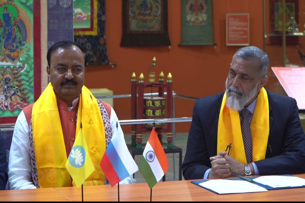 Меморандум о взаимопонимании подписали в Калмыкии представители буддийских организаций