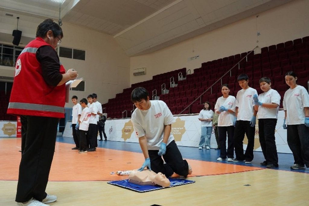 В Калмыкии подвели итоги регионального этапа проекта «Первая помощь»