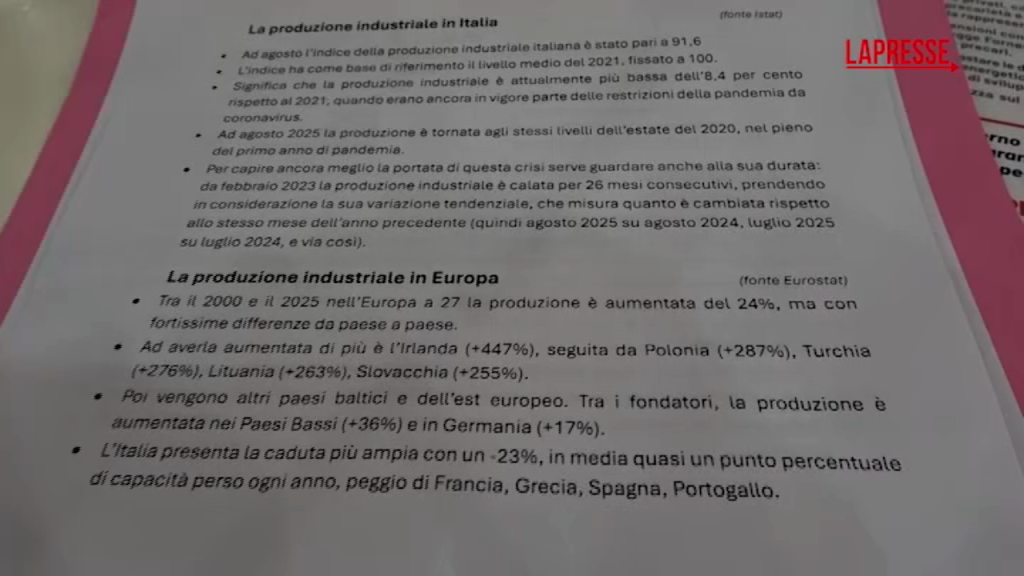 Manovra, Landini: &quot;Inadeguata ad affrontare la crisi industriale, tassa più i salari che i profitti&quot;