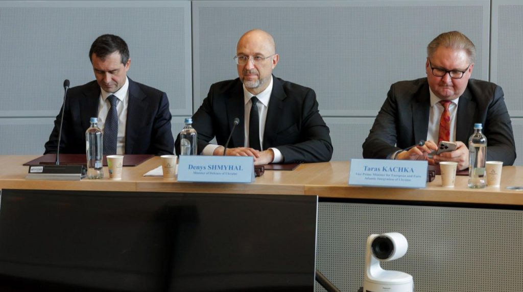 Ukrainian defence minister calls on NATO countries to allocate 0.25% of GDP for Ukraine&#039;s defence