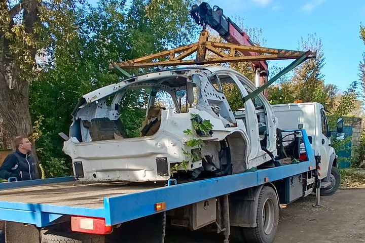 Более 200 брошенных автомобилей убрали с улиц Свердловского района Красноярска