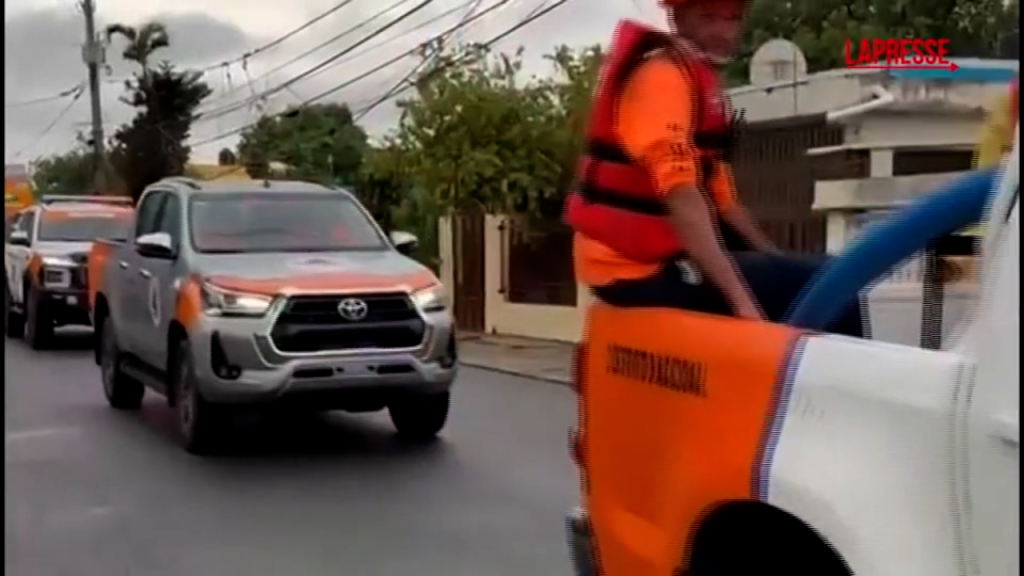 La Repubblica Dominicana si prepara all&#039;arrivo della tempesta tropicale Melissa