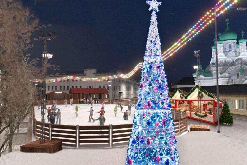 В Ярославле назвали стоимость катка на Советской площади.